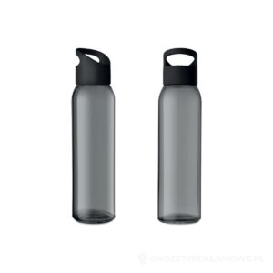 Szklana butelka 500ml PRAGA GLASS - czarny – zdjęcia produktu