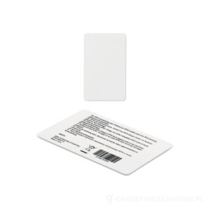 Karta RFID CUSTOS - biały – zdjęcia produktu