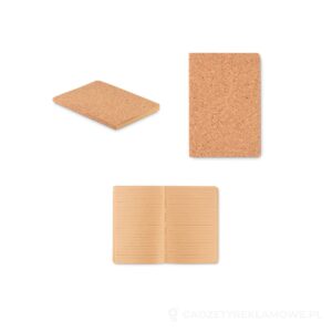 Korkowy notatnik A5 NOTECORK - beżowy – zdjęcia produktu