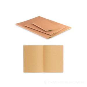 Notatnik A6 MINI PAPER BOOK - beżowy – zdjęcia produktu