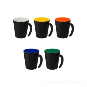 Kubek ceramiczny Oli o pojemności 360 ml z uchwytem – dostępne kolory