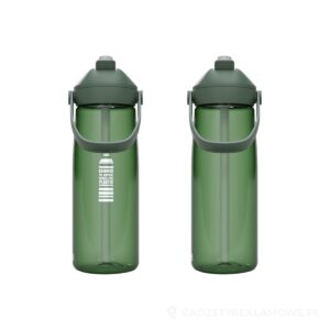 Camelbak® Thrive Flip 750 ml Tritan Renew butelka na wodę ze składaną słomką - zielony – zdjęcia produktu