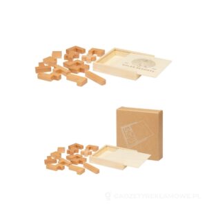 Bark drewniane puzzle - piasek pustyni – zdjęcia produktu