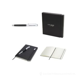 Legato Elegance zestaw notatnik A5 w twardej okładce z długopisem żelowym – zdjęcia produktu