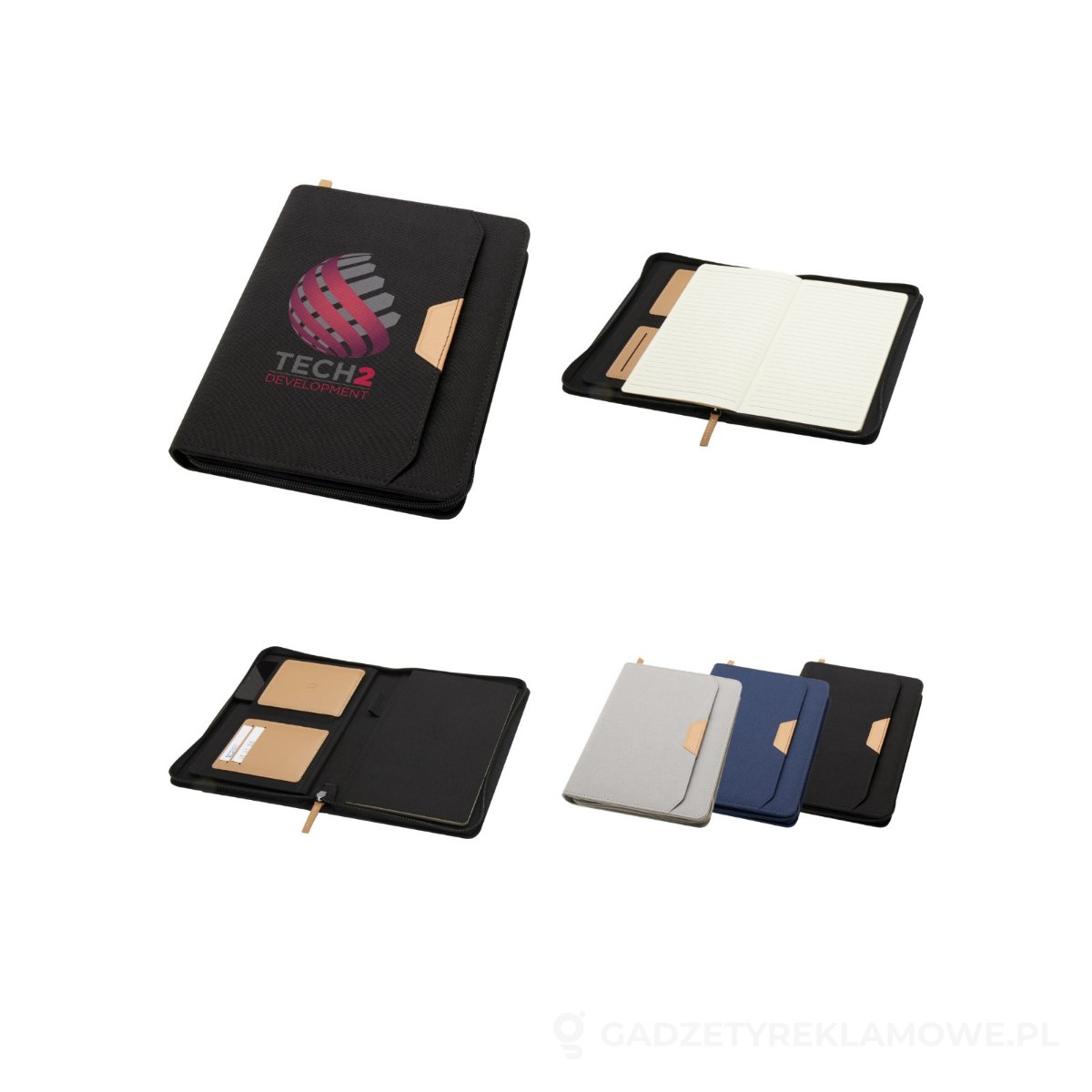PFC-10796890-wariant-watermark Nomumi teczka z notatnikiem do pisania A5 - czarny – zdjęcia produktu