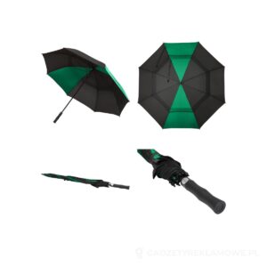 Jeff 30-calowy wiatroodporny parasol golfowy - zielony – zdjęcia produktu