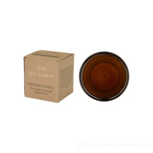 Wellmark Let 's Get Cozy świeca zapachowa 650 g - o zapachu drewna cedrowego - żółty – zdjęcia produktu