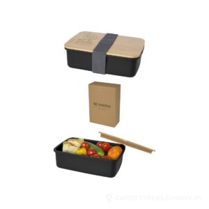 Mangi pudełko na lunch 750 ml - czarny – zdjęcia produktu