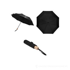 Dane Parasol RPET o średnicy 21" - czarny – zdjęcia produktu