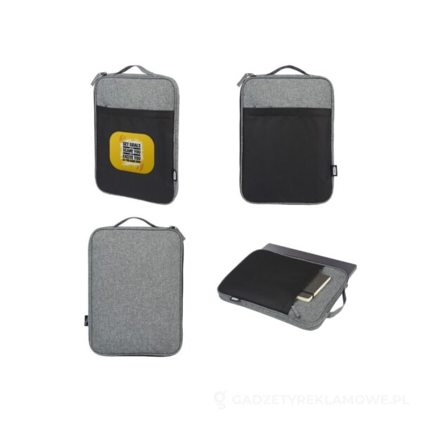 PFC-120654-wariant-watermark Reclaim 14-calowe etui na laptopa, dwa kolory, z recyklingu z certyfikatem GRS, 2,5 l – zdjęcia produktu
