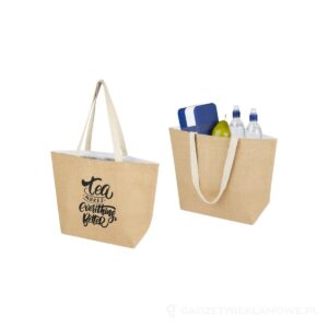 Juta torba na zakupy z juty gramaturze 300 g/m² i pojemności 12 l – zdjęcia produktu