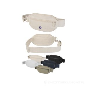 Crescent torba typu crossbody Aware™ z recyklingu o gramaturze 500 g/m² - piasek pustyni – zdjęcia produktu