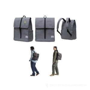 Herschel City plecak z materiałów z recyklingu o pojemności 16 l - szary – zdjęcia produktu