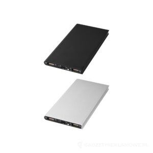 Aluminiowy powerbank Plate 8000 mAh – dostępne kolory