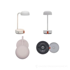 Kooduu Fokus przenośna lampa - biały – zdjęcia produktu