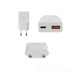 Xtorm XG2SL025 Go2 SlimLine ładowarka o mocy 25 W - biały – zdjęcia produktu