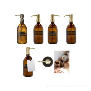 Wellmark Bubbles dozownik mydła do rąk o pojemności 500 ml - żółty – zdjęcia produktu