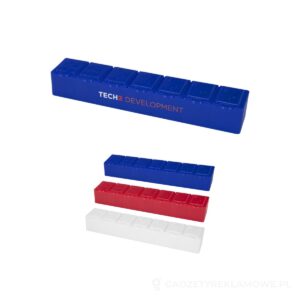 Dose 7-dniowy organizer na witaminy - niebieski – zdjęcia produktu