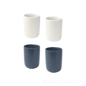 Male kubki ceramiczne o pojemności 350 ml - zestaw 2 sztuk – dostępne kolory