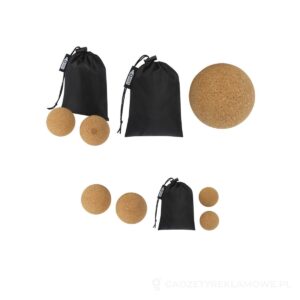 Trikona korkowa piłka do jogi - piasek pustyni – zdjęcia produktu