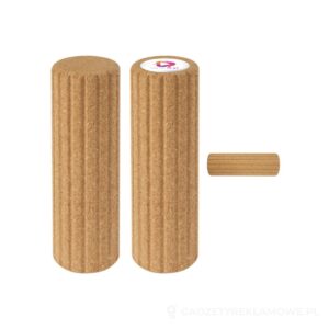 Trikona korkowy wałek do jogi - piasek pustyni – zdjęcia produktu