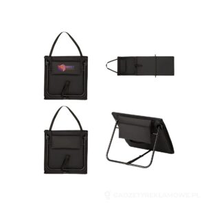 Leżak plażowy Serene - czarny – zdjęcia produktu