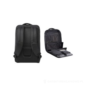 Expedition Pro kompaktowy plecak na laptopa 15,6-cali o pojemności 12 l wykonany z materiałów z recyklingu z certyfikatem GRS - czarny – zdjęcia produktu