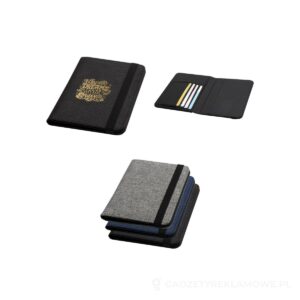 Ross etui na paszport RPET RFID wykonane z materiałów z recyklingu z certyfikatem GRS - szary – zdjęcia produktu