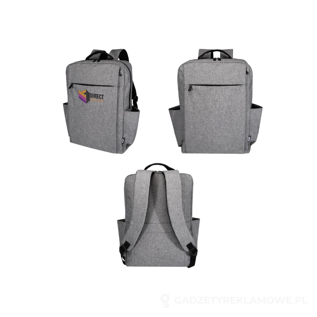 PFC-130084-wariant-watermark Libra plecak na laptopa o przekątnej 15 cali o pojemności 15 l wykonany z materiałów z recyclingu z certyfikatem GRS – zdjęcia produktu