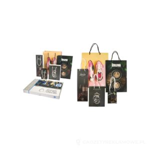 Zestaw próbek z torbami z papieru integra - biały – zdjęcia produktu