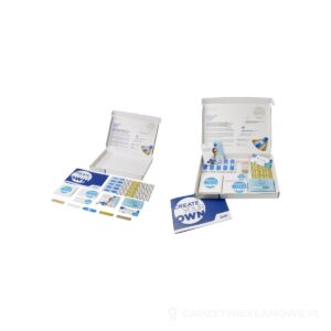 Zestaw próbek z plastrami - biały – zdjęcia produktu