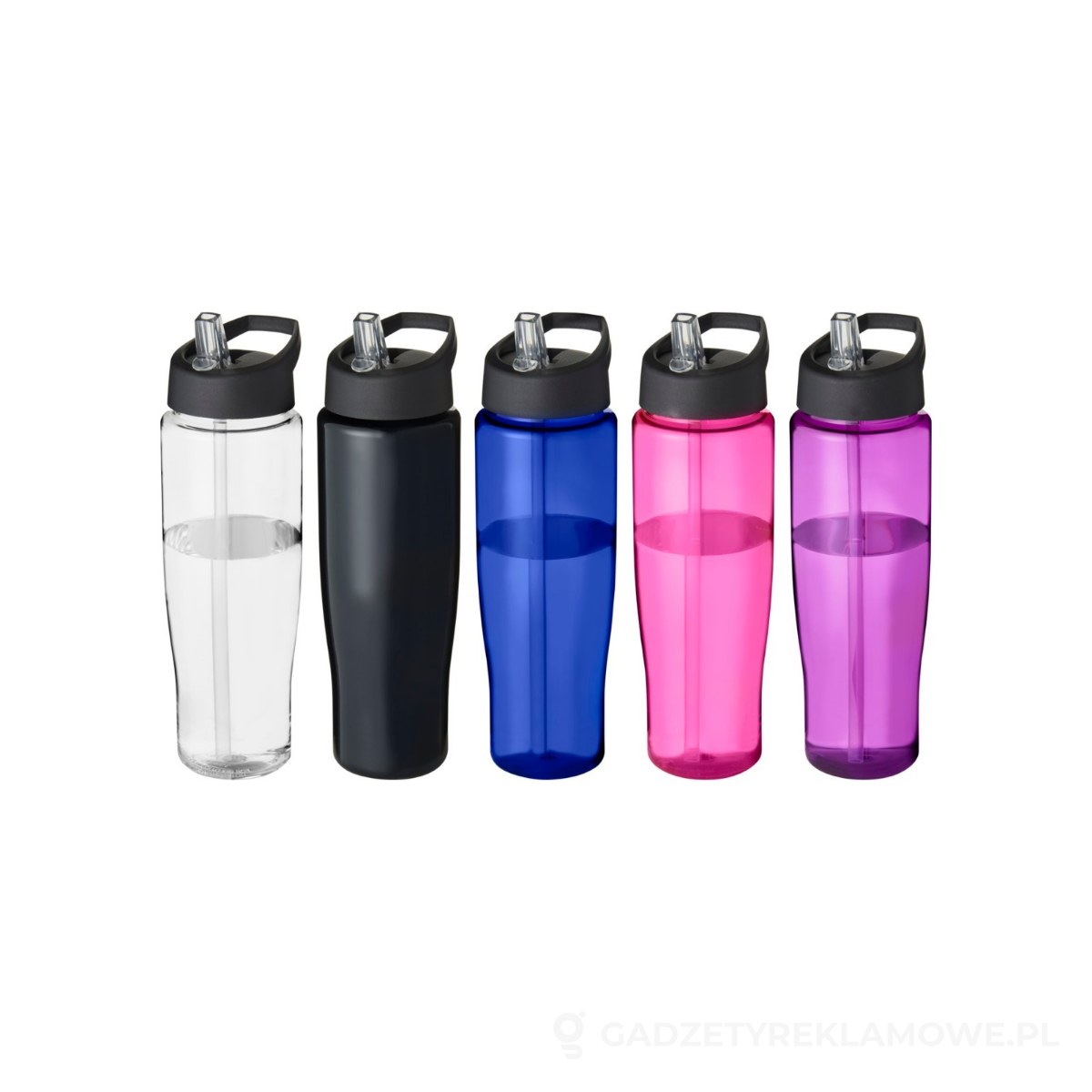 PFC-210044-kolorow-watermark Bidon H2O Tempo® o pojemności 700 ml z wieczkiem z słomką – dostępne kolory