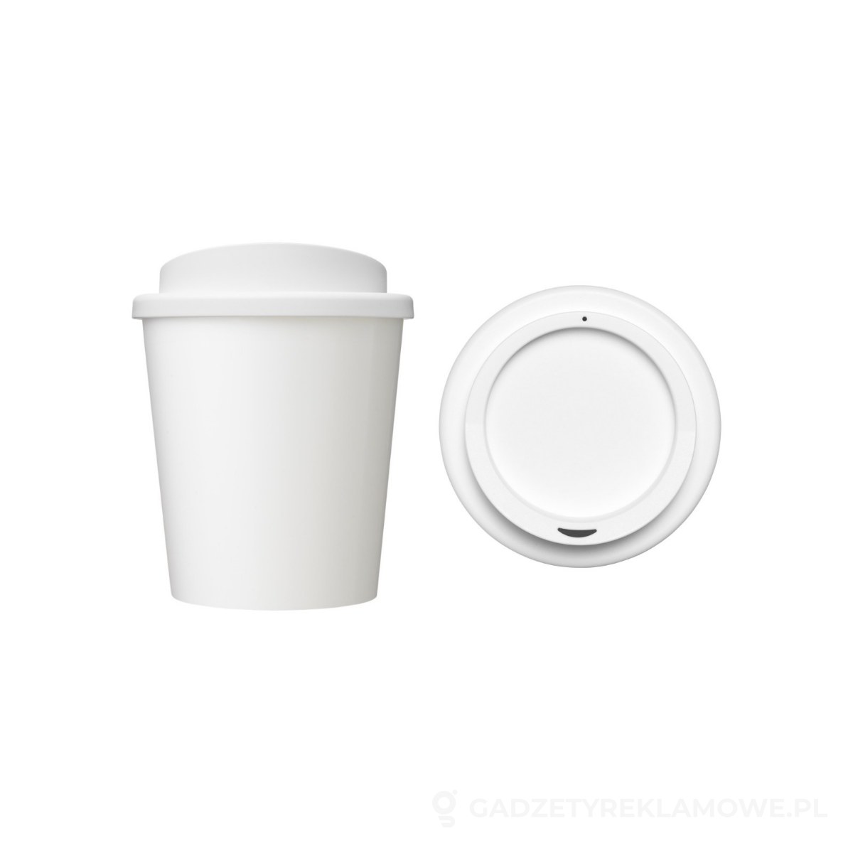PFC-21049601-wariant-watermark Brite-Americano® Eco izolowany kubek o pojemności 250 ml - biały – zdjęcia produktu