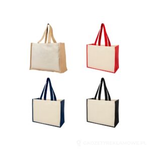 Torba z płótna 320 g/m² i juty Varai – dostępne kolory