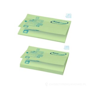 Karteczki samoprzylepne Sticky-Mate® 100x75 - zielony – zdjęcia produktu