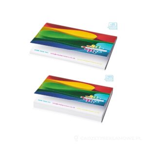 Karteczki samoprzylepne Sticky-Mate® A7 100x75mm w miękkiej okładce - biały – zdjęcia produktu