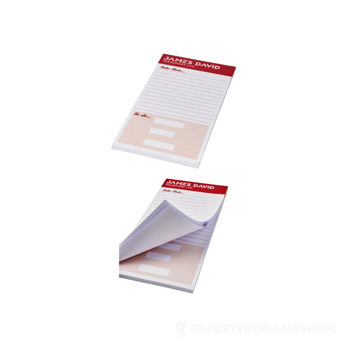PFC-21206001-wariant-watermark Notatnik Desk-Mate® 1/3 w formacie A4 - biały – zdjęcia produktu