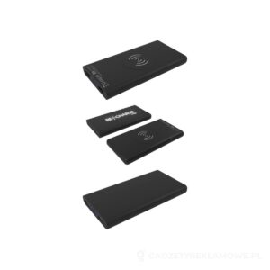 SCX.design P40 podświetlany bezprzewodowy powerbank 10 000 mAh - czarny – zdjęcia produktu