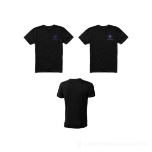 Męski t-shirt Nanaimo z krótkim rękawem - czarny, L – zdjęcia produktu