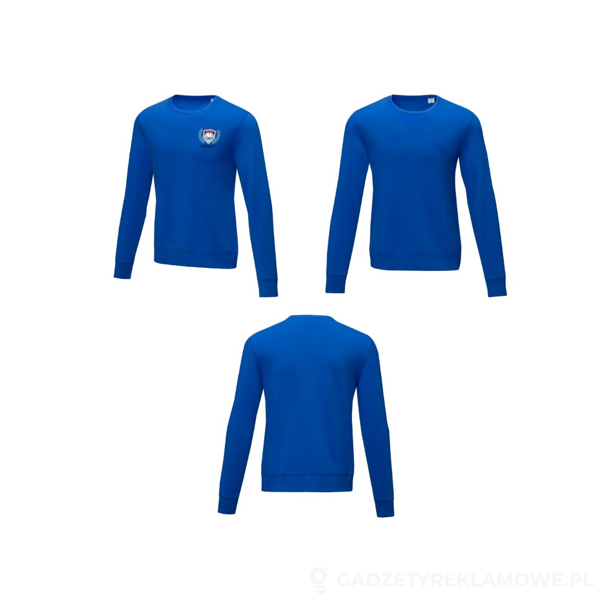 PFC-38231444-wariant-watermark Zenon męska bluza z okrągłym dekoltem - niebieski, XL – zdjęcia produktu