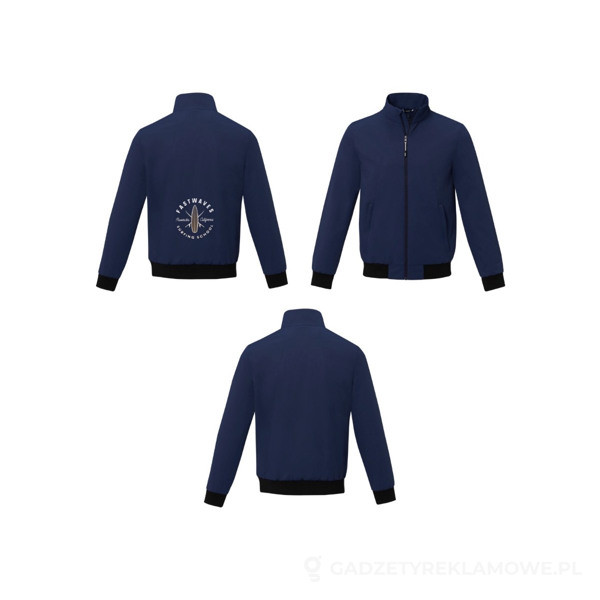 PFC-38331550-wariant-watermark Keefe uniseks lekka bomberka - niebieski, XS – zdjęcia produktu