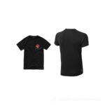 Męski T-shirt Niagara z krótkim rękawem z dzianiny Cool Fit odprowadzającej wilgoć - czarny, L – zdjęcia produktu