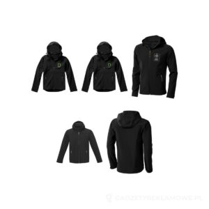 Męska kurtka softshell Langley - czarny, XL – zdjęcia produktu