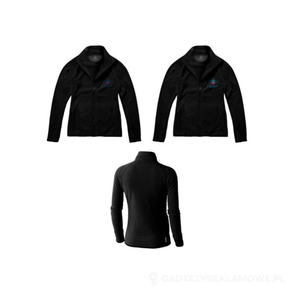 PFC-39483992-wariant-watermark Damska kurtka mikropolarowa Brossard - czarny, M – zdjęcia produktu