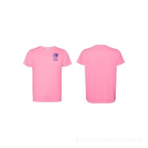 Estoril short sleeve kids t-shirt - różowy, 12 – zdjęcia produktu