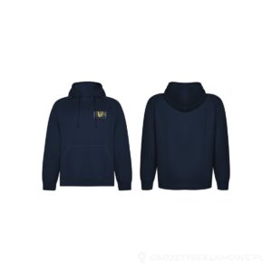 Vinson bluza unisex z kapturem - niebieski, M – zdjęcia produktu