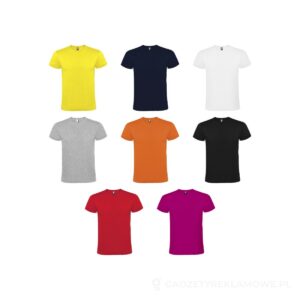 Atomic koszulka unisex z krótkim rękawem – dostępne kolory