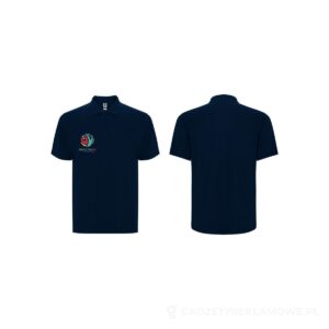 Centauro Premium koszulka polo unisex z krótkim rękawem - niebieski, 2XL – zdjęcia produktu