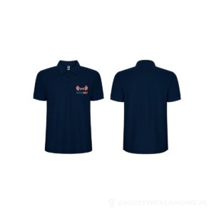 Pegaso Premium koszulka męska polo z krótkim rękawem - niebieski, XL – zdjęcia produktu