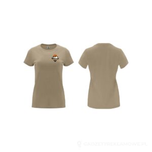 Capri koszulka damska z krótkim rękawem - pomarańczowy, 2XL – zdjęcia produktu